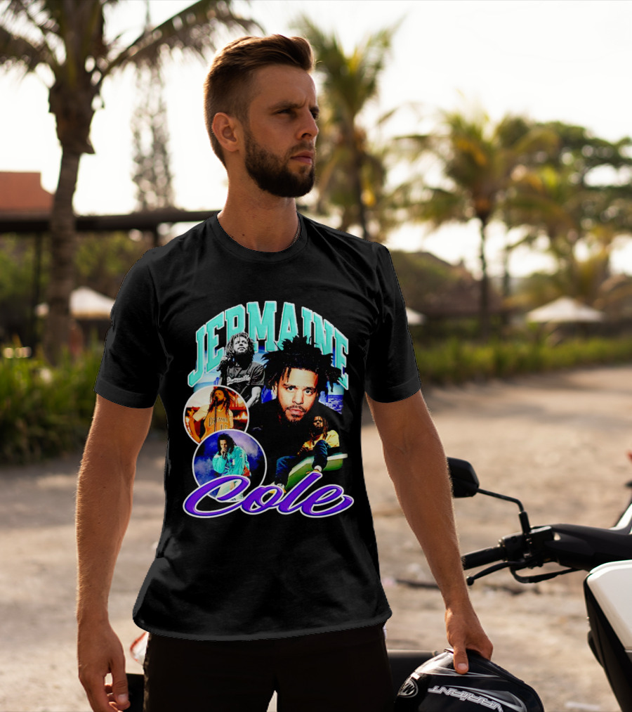 Jermaine Cole Vintage Collage T-Shirt