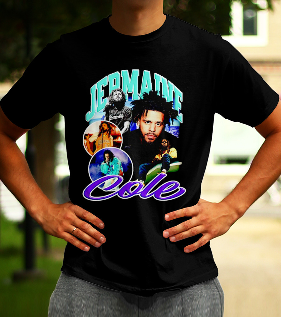 Jermaine Cole Vintage Collage T-Shirt