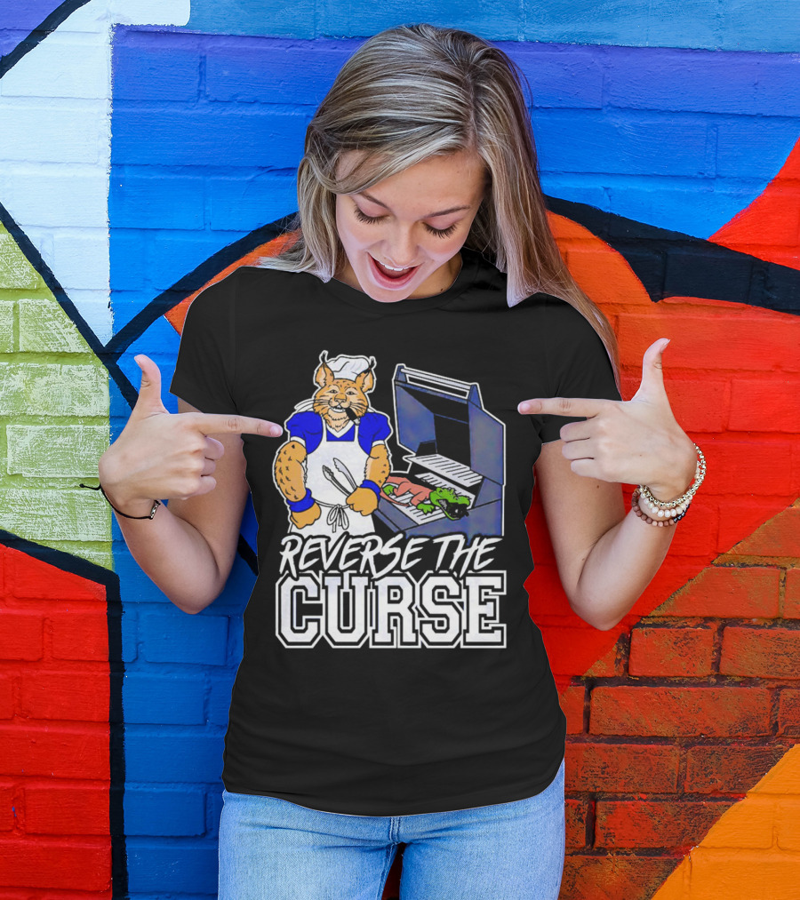Reverse The Curse Kentucky Wildcats Florida Gators Barbecue Grill Rivalry T-Shirt