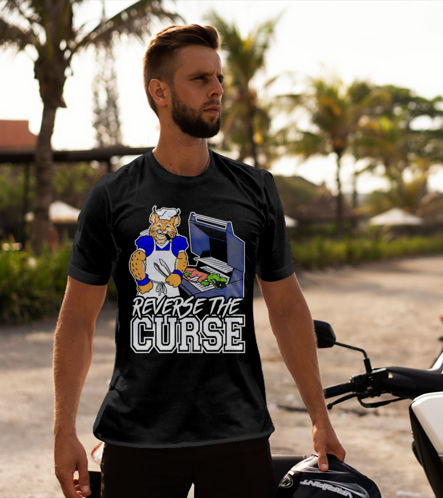 Reverse The Curse Kentucky Wildcats Florida Gators Barbecue Grill Rivalry T-Shirt