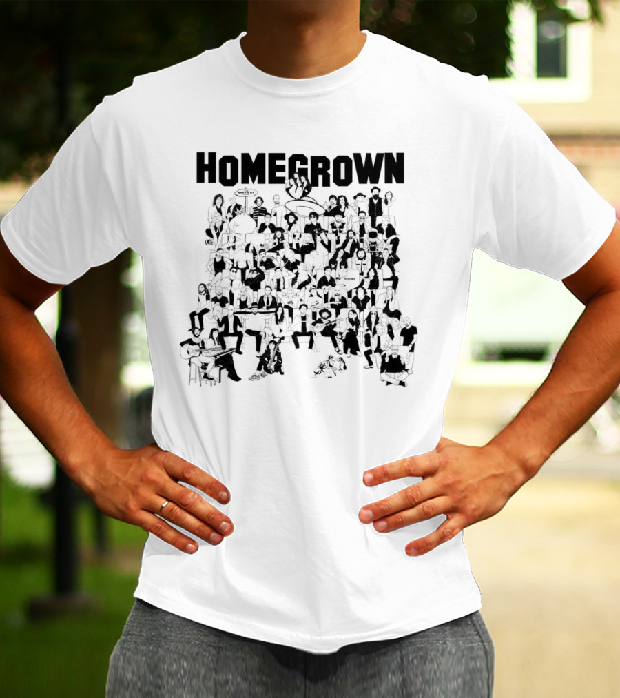 Homegrown Creative Nomad Silhouette Collage T-Shirt