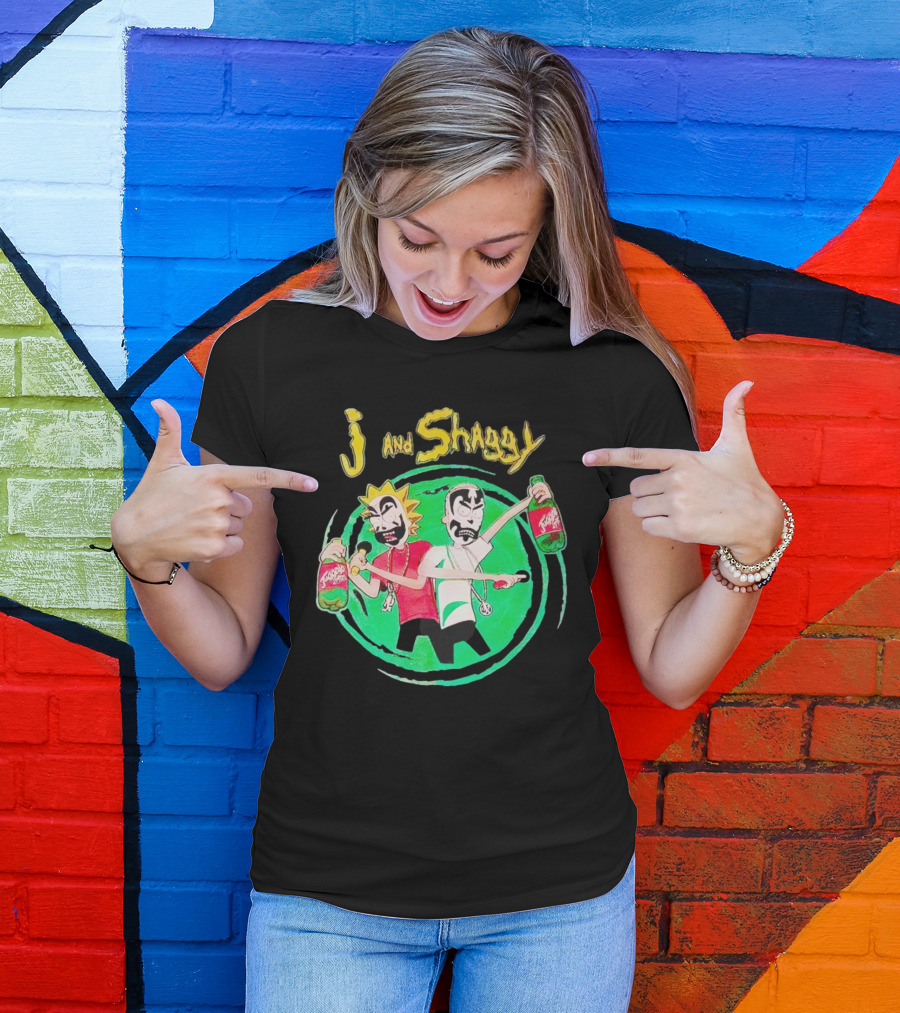J And Shaggy Insane Clown Posse Rick And Morty Crossover Image T-Shirt