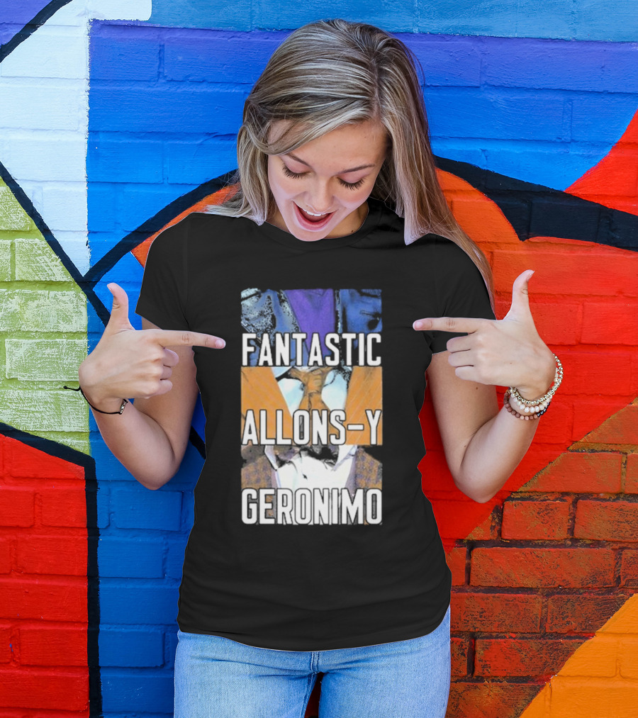 Doctor Who Fantastic Allons-Y Geronimo T-Shirt
