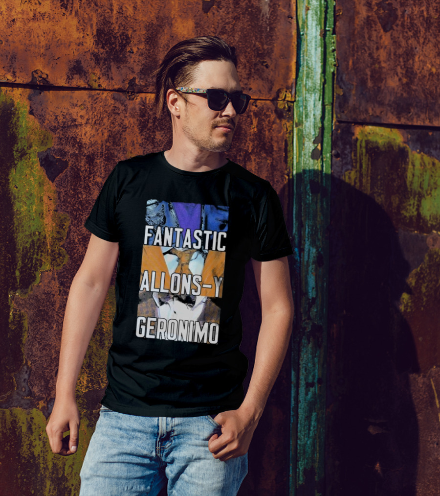 Doctor Who Fantastic Allons-Y Geronimo T-Shirt