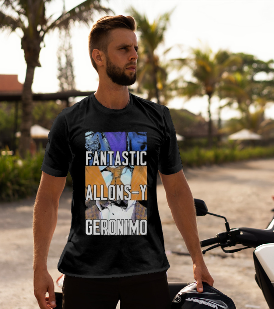 Doctor Who Fantastic Allons-Y Geronimo T-Shirt
