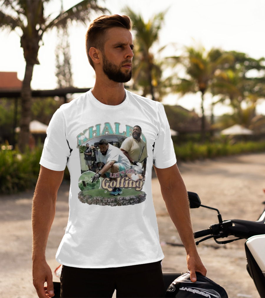 KHALED Let's Go Golfing T-Shirt