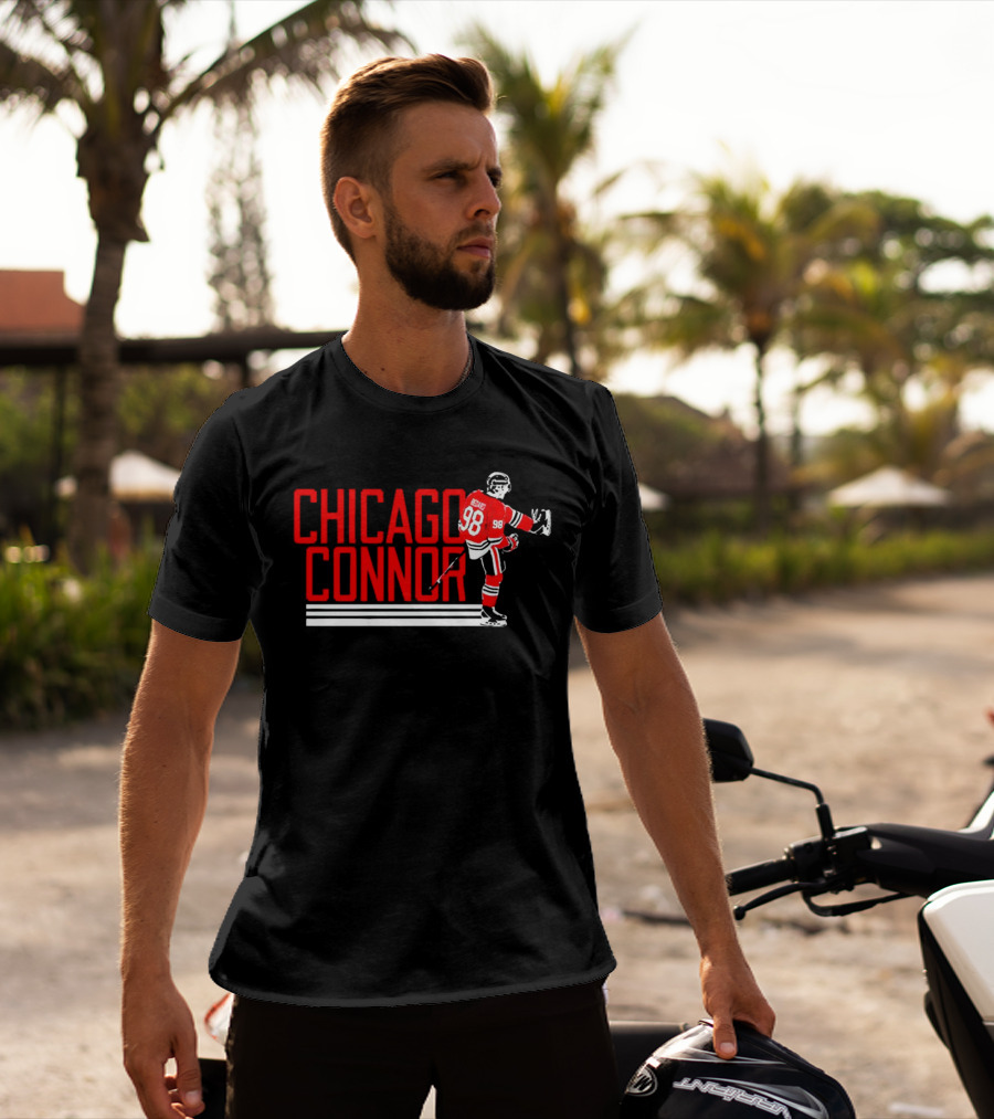 Connor Bedard Chicago Blackhawks Chicago Connor T-Shirt