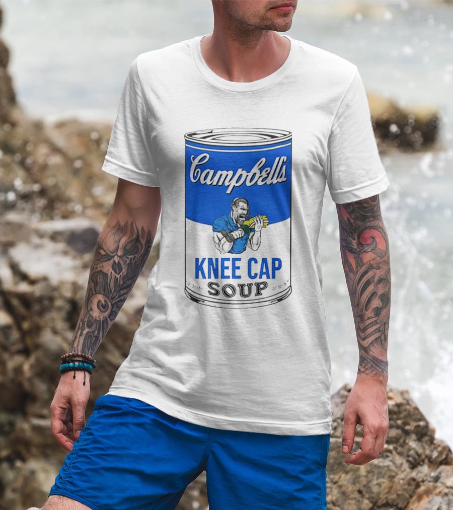 Campbell's Knee Cap Soup Dan Campbell Football Motivational T-Shirt