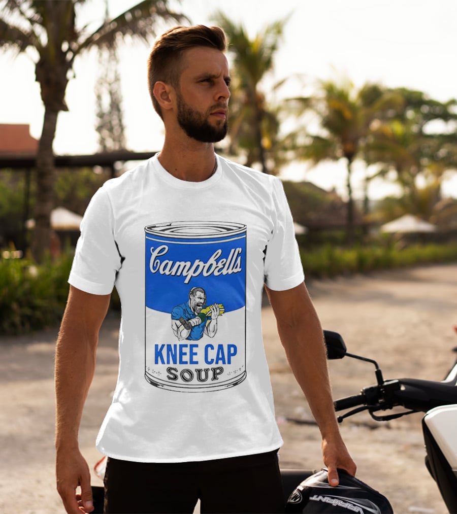 Campbell's Knee Cap Soup Dan Campbell Football Motivational T-Shirt
