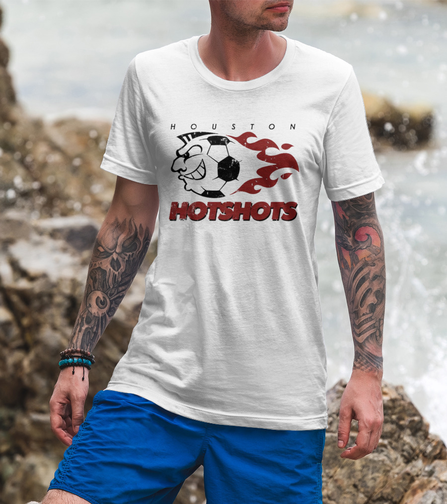 Houston Hotshots Soccer Flame T-Shirt