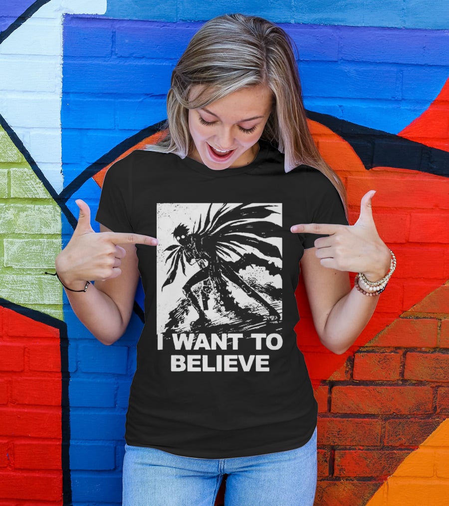 Death Note I Want To Believe Ryuk T-Shirt