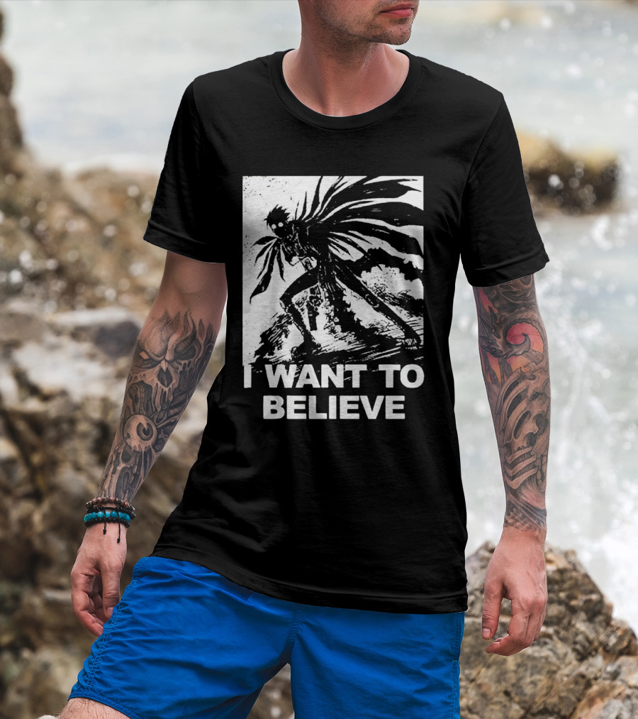Death Note I Want To Believe Ryuk T-Shirt