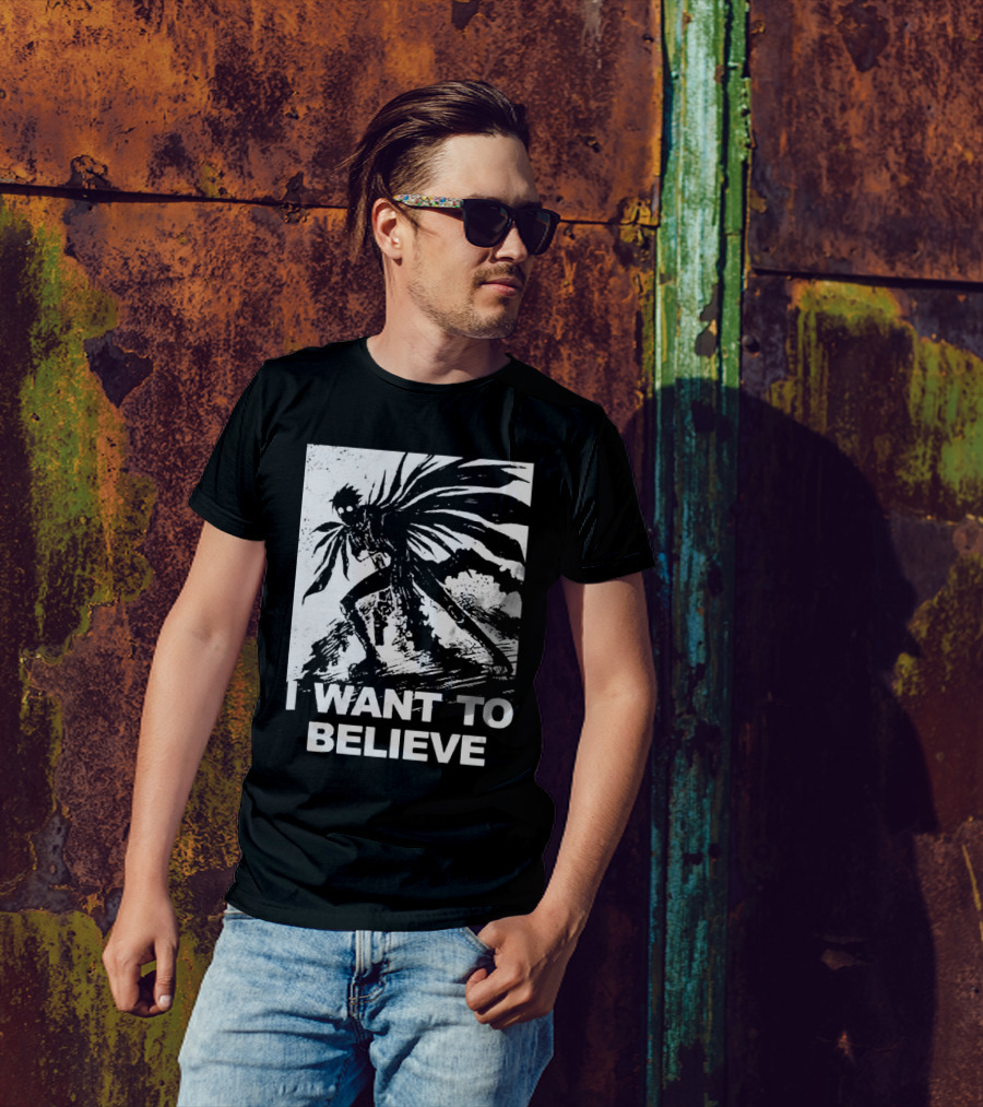 Death Note I Want To Believe Ryuk T-Shirt