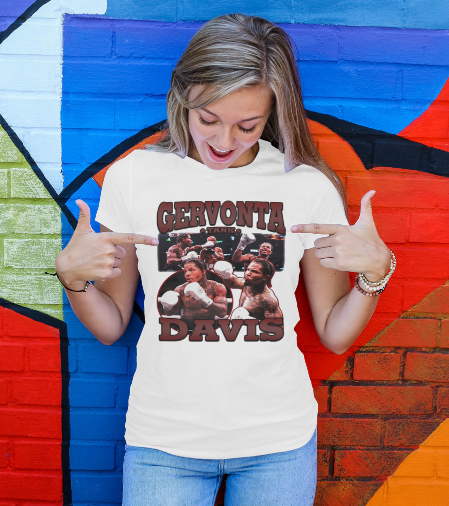 Gervonta Davis Tank Vintage Bootleg Boxing Collage T-Shirt