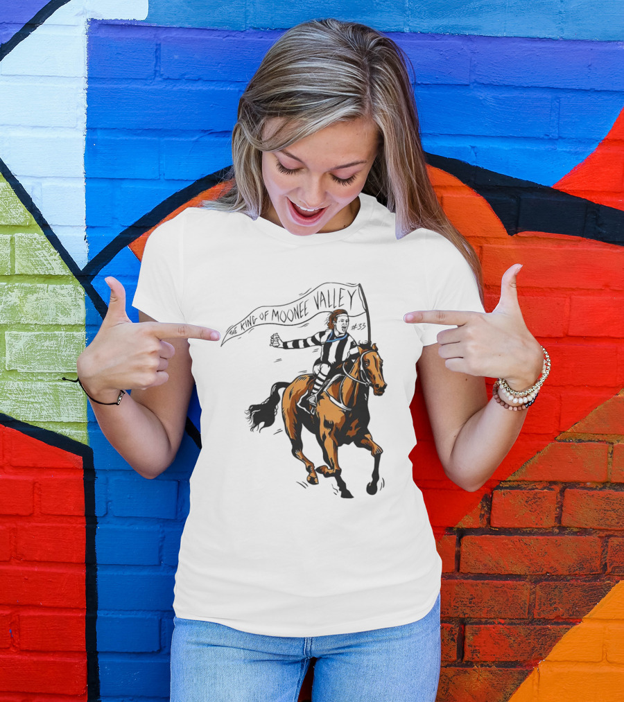 King Of Moonee Valley Jack Ginnivan Collingwood Football #35 T-Shirt