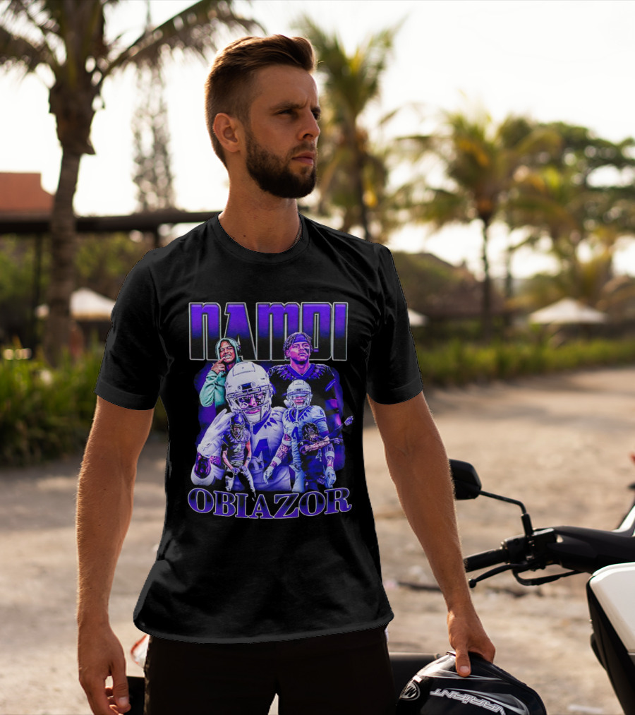 Namdi Obiazor TCU Horned Frogs Football Vintage Collection T-Shirt