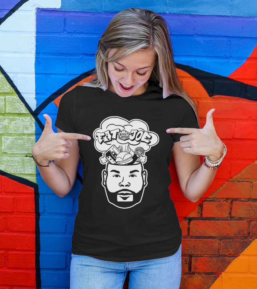 Fat Joe Night Castle Music And Burgers Icons T-Shirt