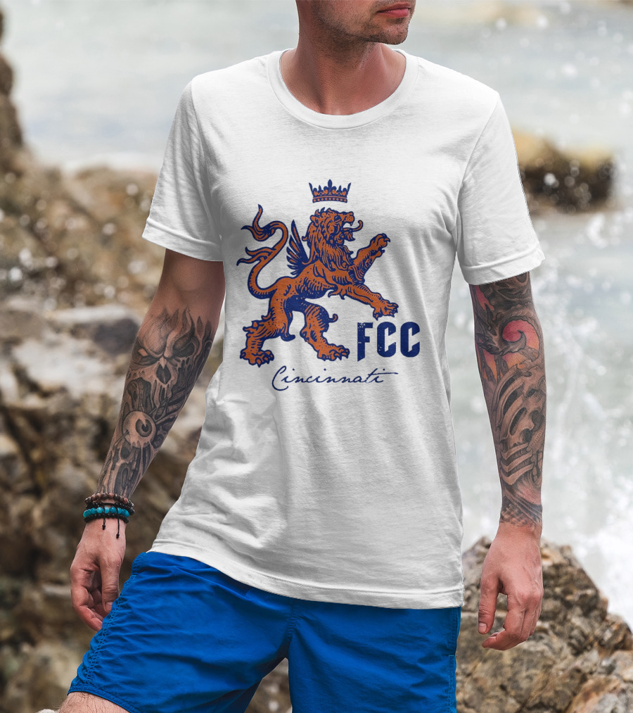 Heraldry Lion FCC Cincinnati T-Shirt