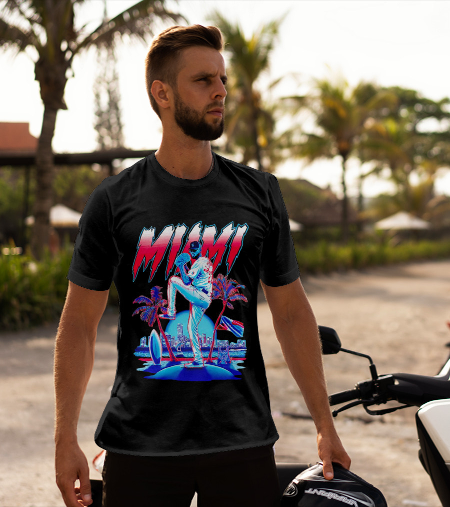 Miami Marlins Sandy Alcántara Cartoon Vintage T-Shirt