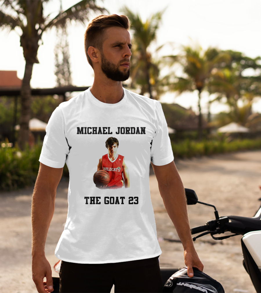 Michael Jordan Wildcats Troy Bolton The Goat 23 T-Shirt