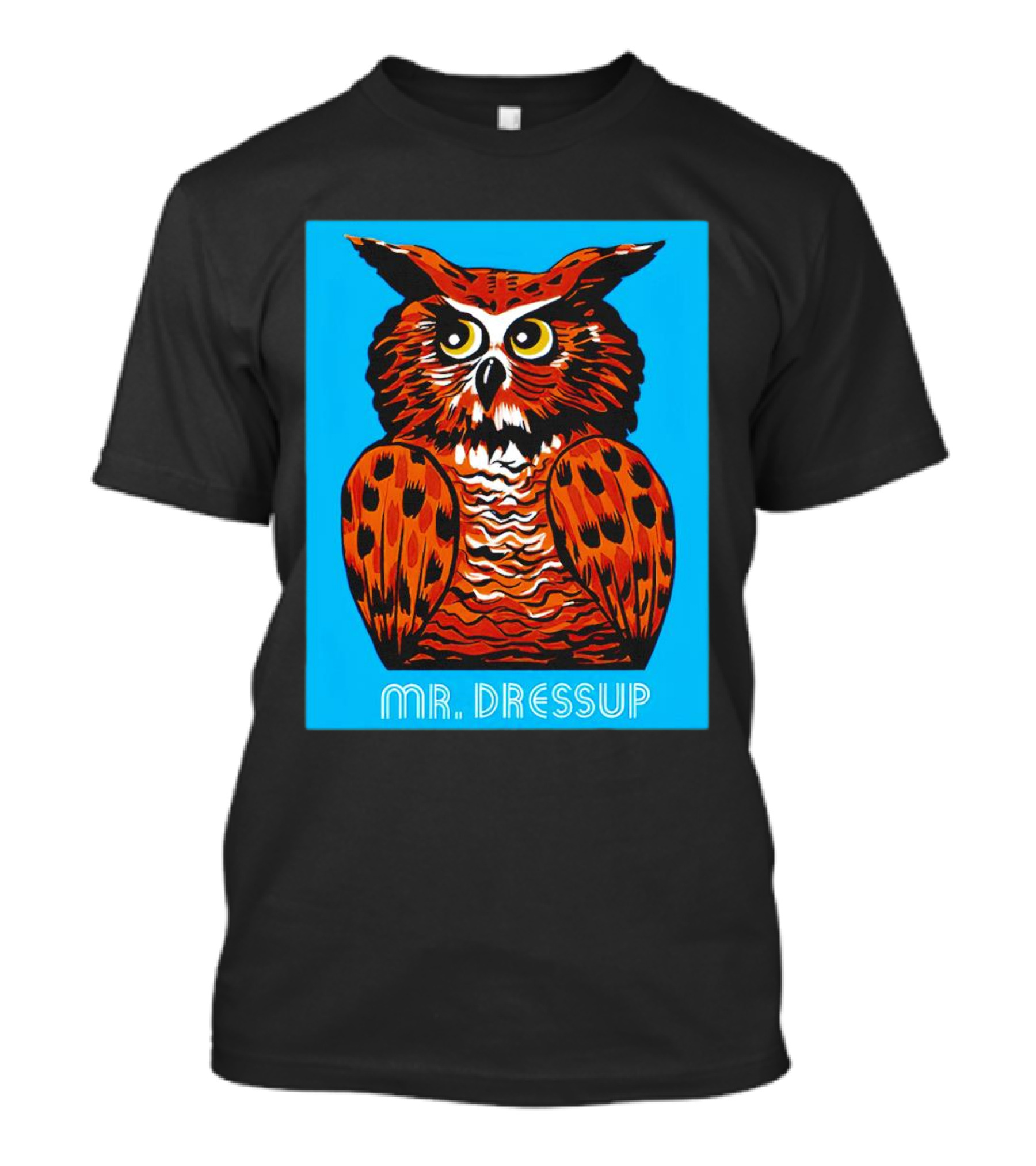 Craig Baird Mr Dressup Owl Retro T-Shirt