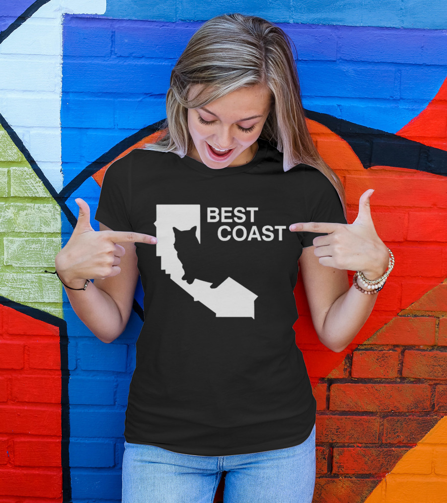 Hayley Williams Best Coast California Cat T-Shirt