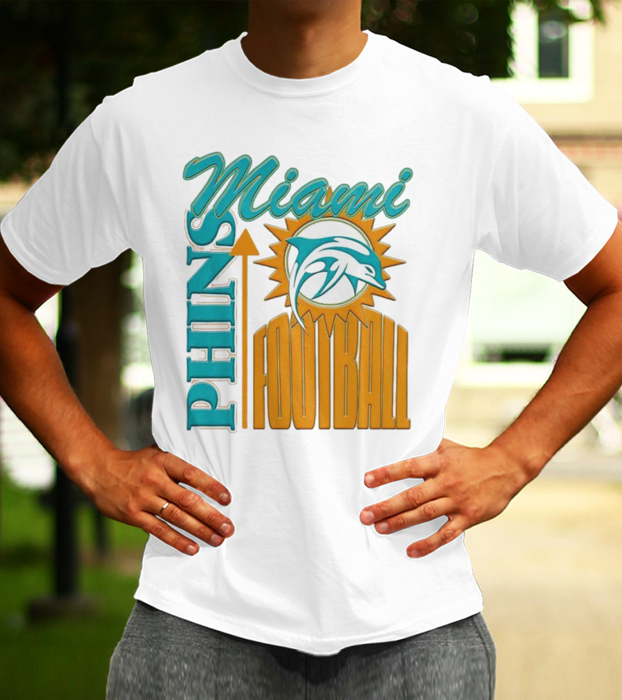 Miami Dolphins Phins Football T-Shirt