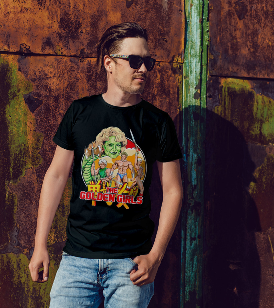 The Golden Girls Axe Warriors Anime T-Shirt