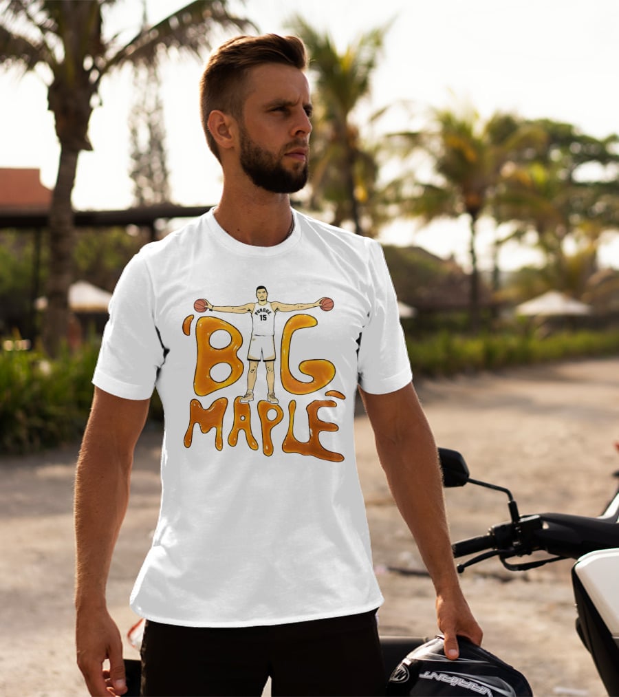 Purdue Boilermakers Zach Edey Big Maple Basketball Player T-Shirt