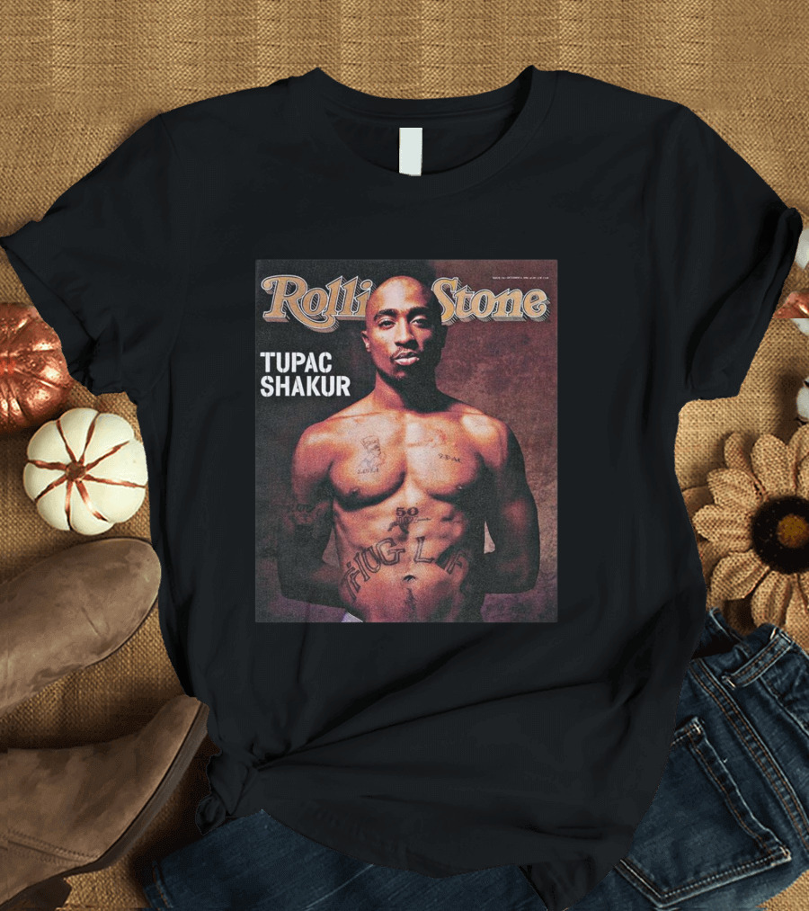 Rolling Stone Tupac Shakur Cover T-Shirt