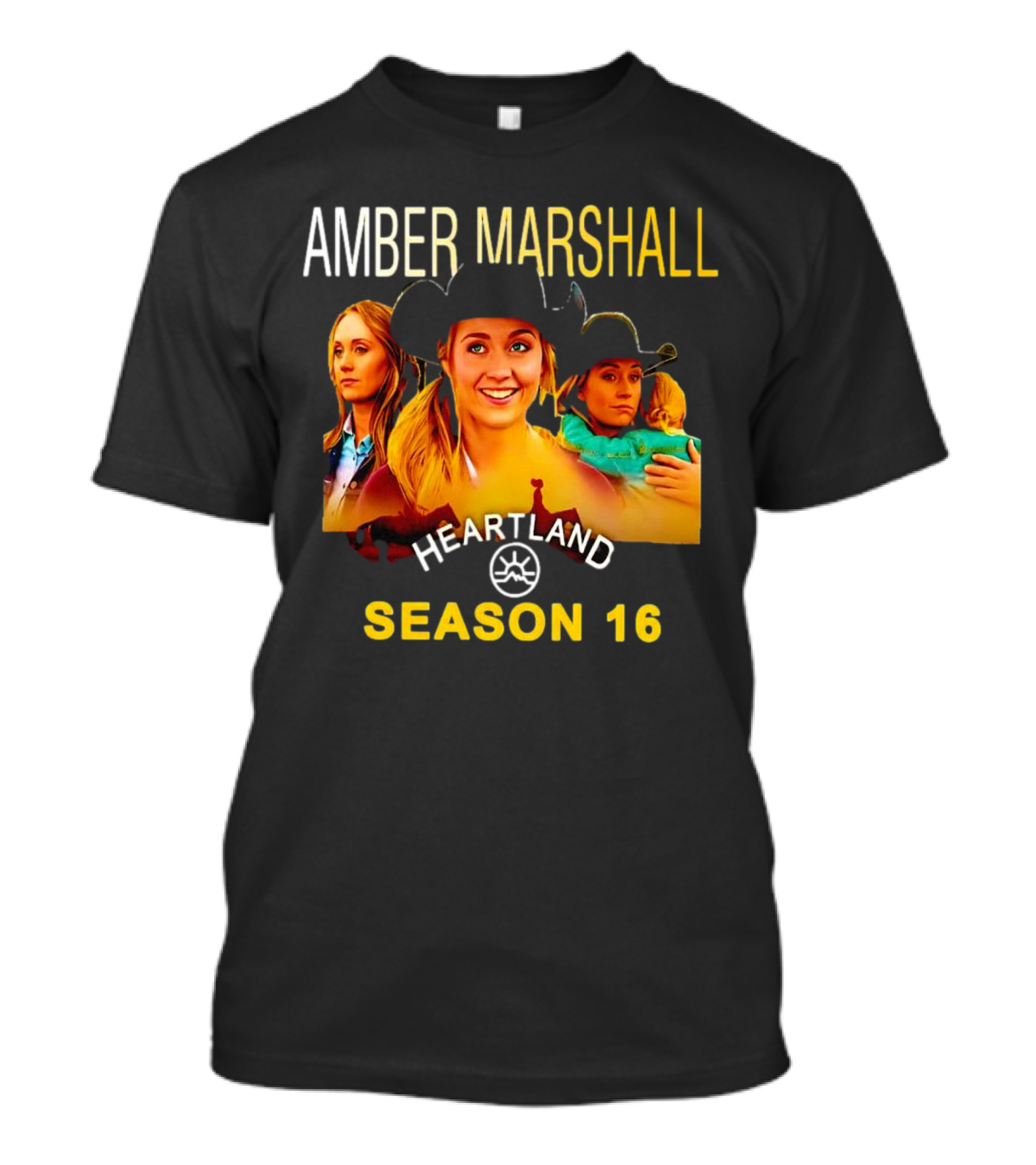 Amber Marshall Heartland Season 16 Ranch Scenes T-Shirt