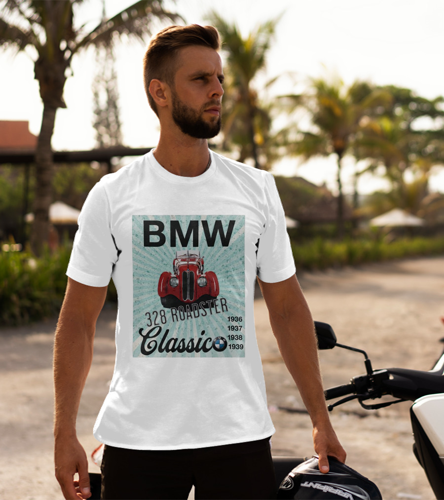 BMW 328 Roadster Classico 1936 1937 1938 1939 T-Shirt