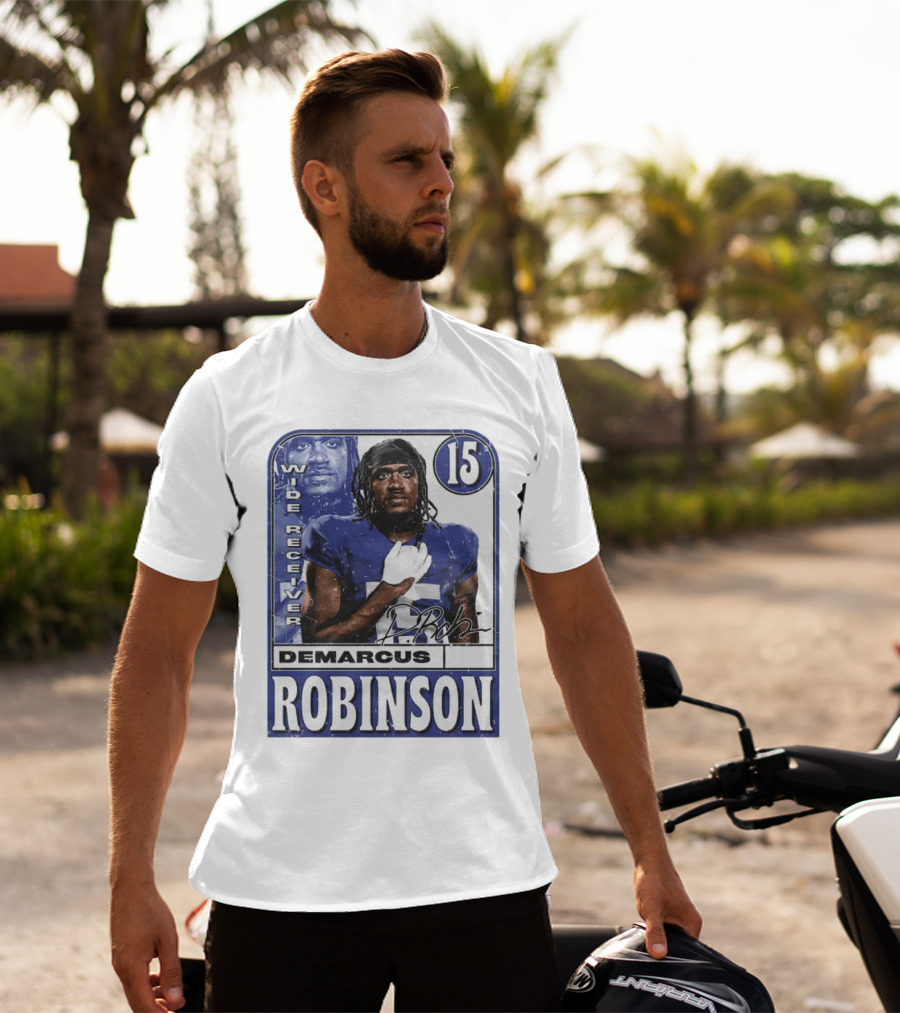 Demarcus Robinson Wide Receiver 15 Los Angeles R Card T-Shirt