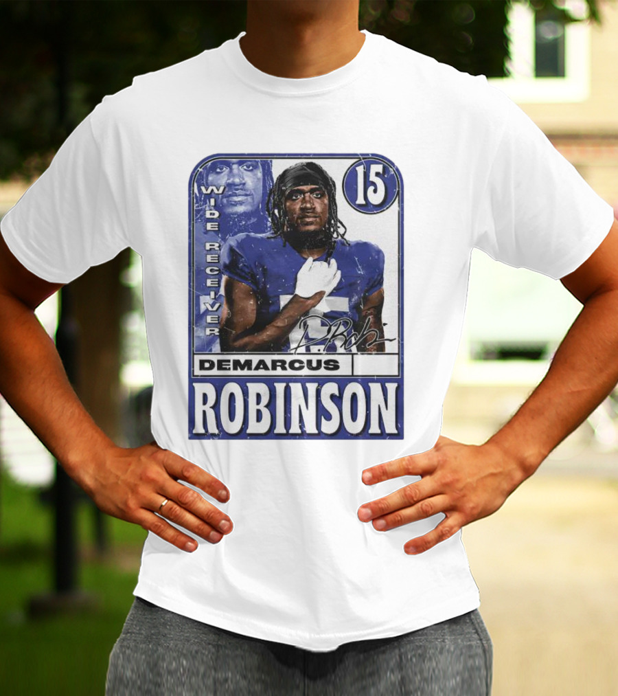 Demarcus Robinson Wide Receiver 15 Los Angeles R Card T-Shirt