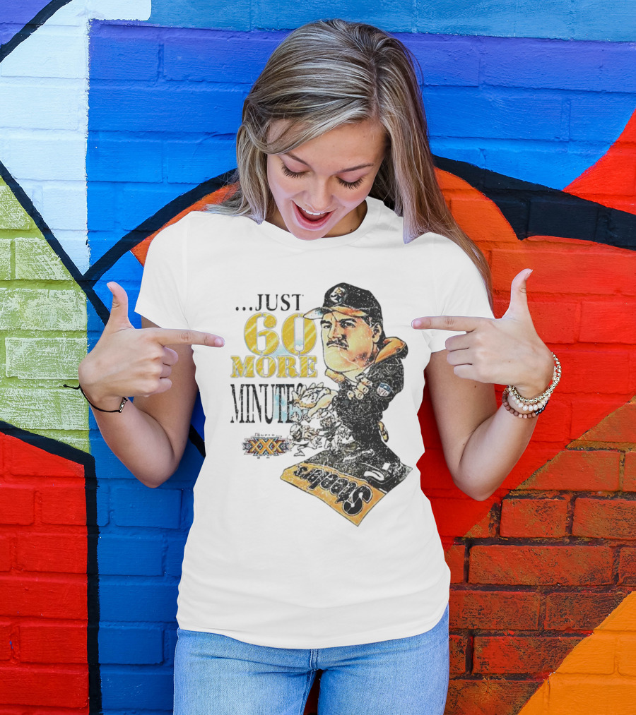 Pittsburgh Steelers Just 60 More Minutes Steelers Coach T-Shirt