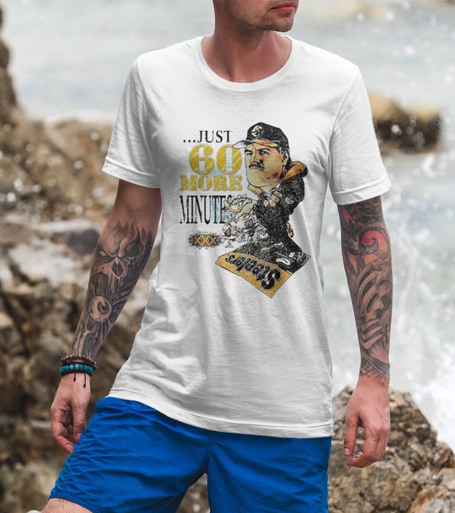 Pittsburgh Steelers Just 60 More Minutes Steelers Coach T-Shirt