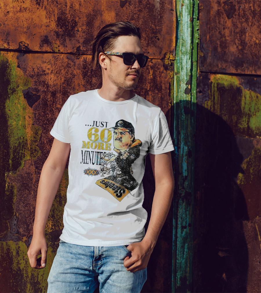 Pittsburgh Steelers Just 60 More Minutes Steelers Coach T-Shirt