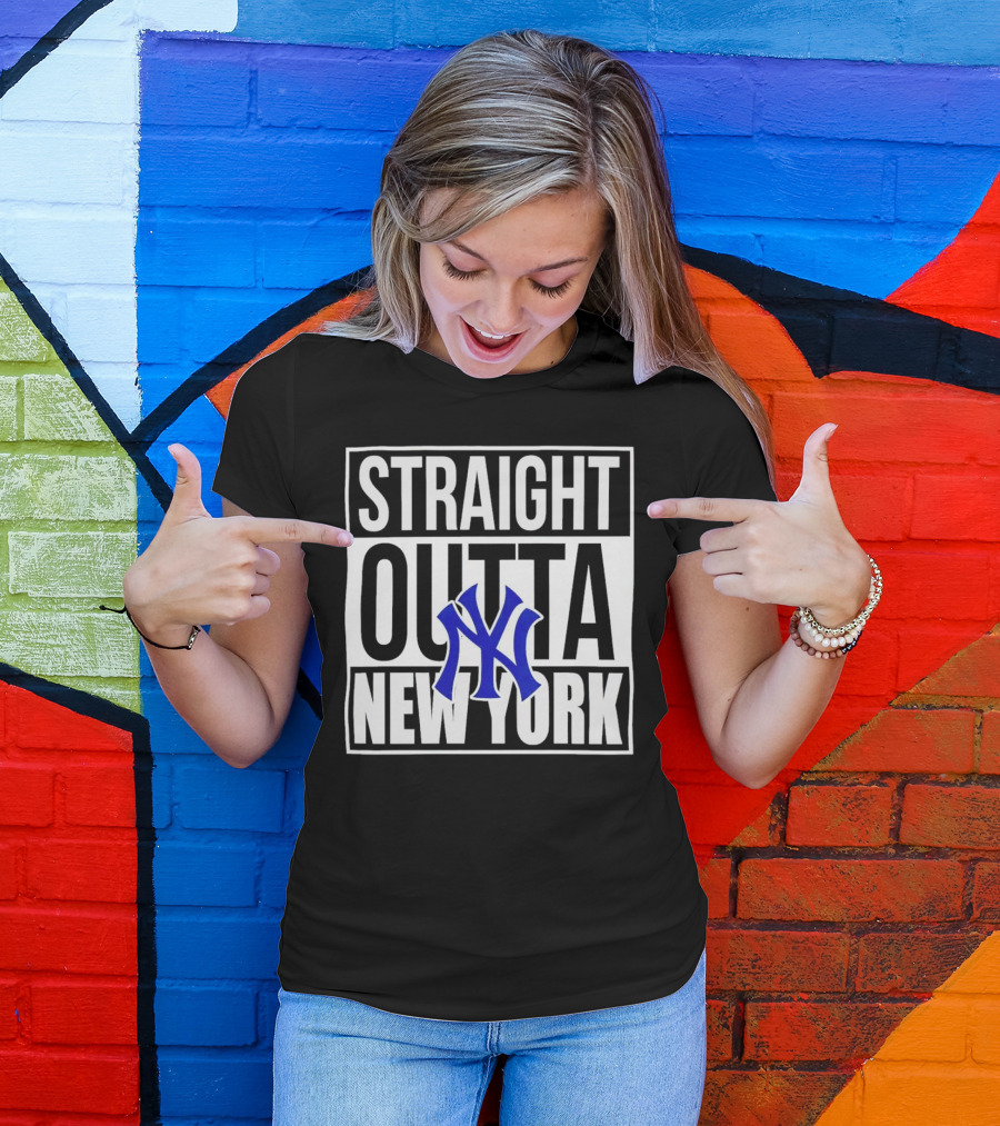 Straight Outta New York Yankees T-Shirt