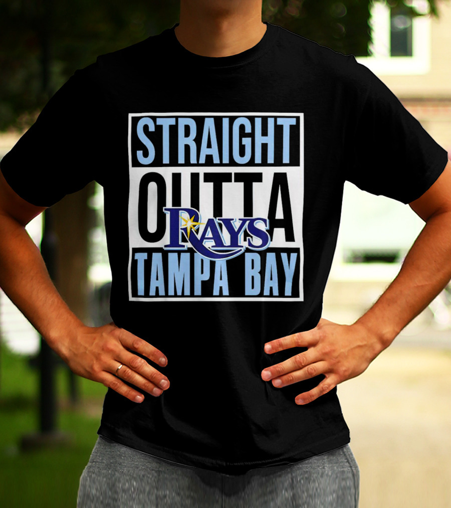 Straight Outta Tampa Bay Rays MLB T-Shirt