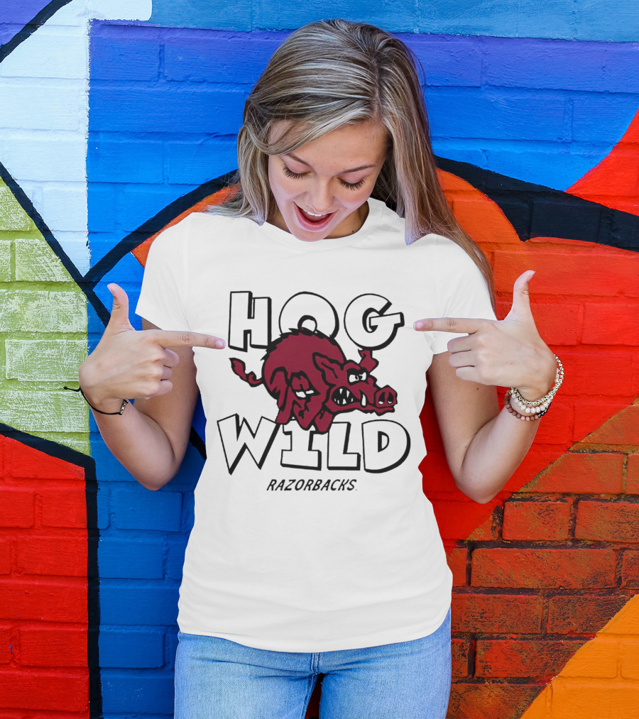 Hog Wild Razorbacks T-Shirt