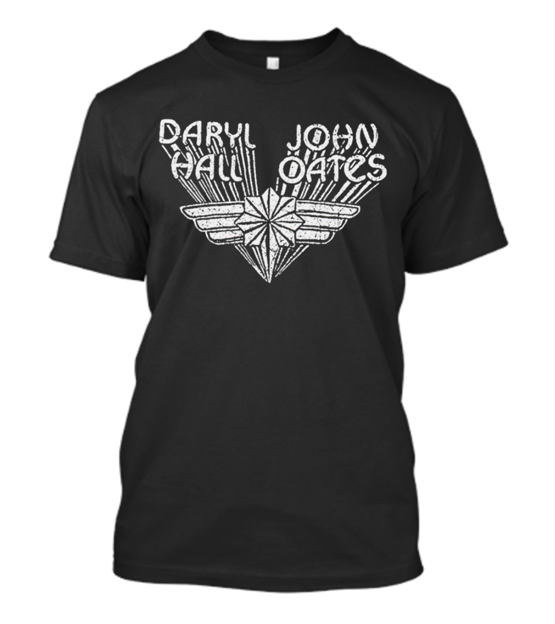 Daryl Hall John Oates Bigger Than Both Of Us Concert Winged Star T-Shirt