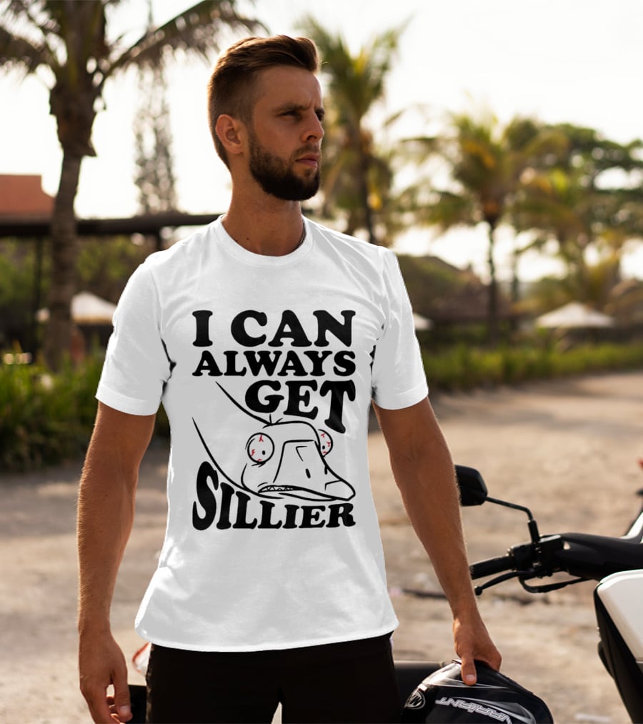 I Can Always Get Sillier Silly Frog With Red Eyes T-Shirt