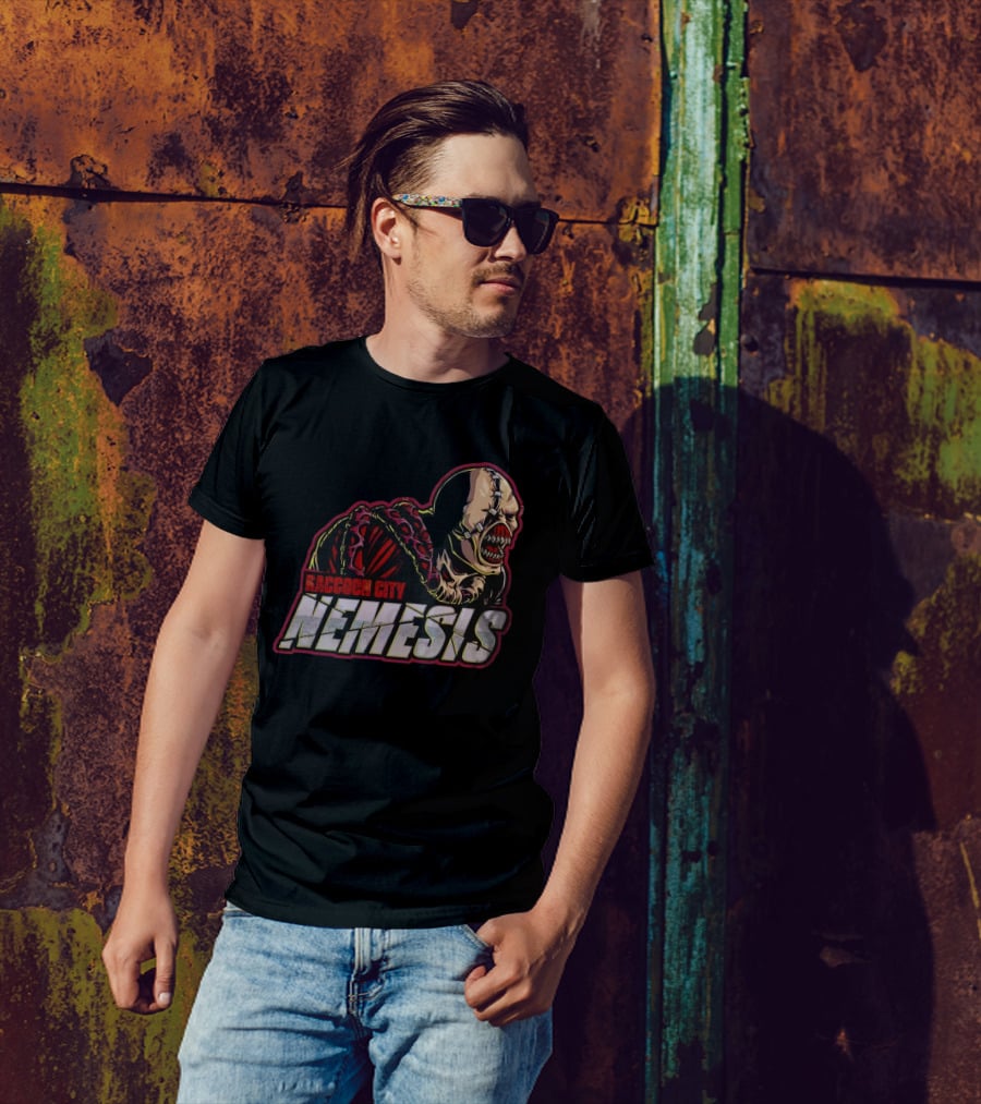 Raccoon City Nemesis Resident Evil 3 Game Character T-Shirt