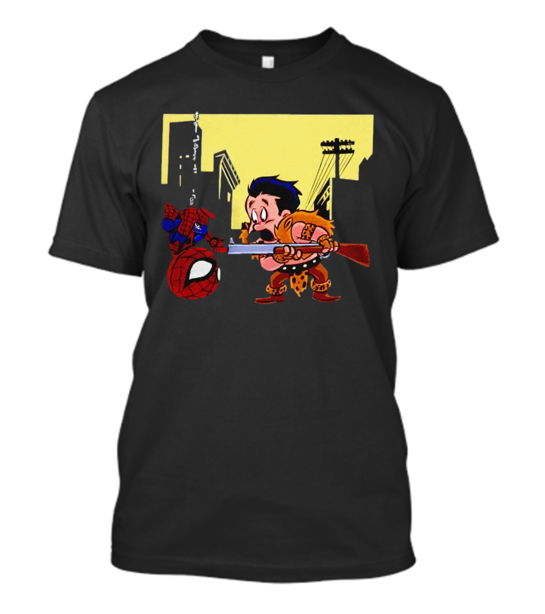 Kraven Fudd Vs. Spider-Man City Showdown T-Shirt