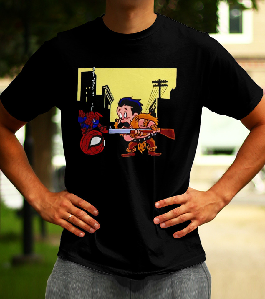 Kraven Fudd Vs. Spider-Man City Showdown T-Shirt