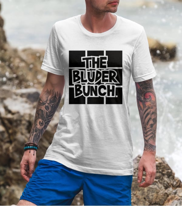 The Bluder Bunch Block Letter T-Shirt