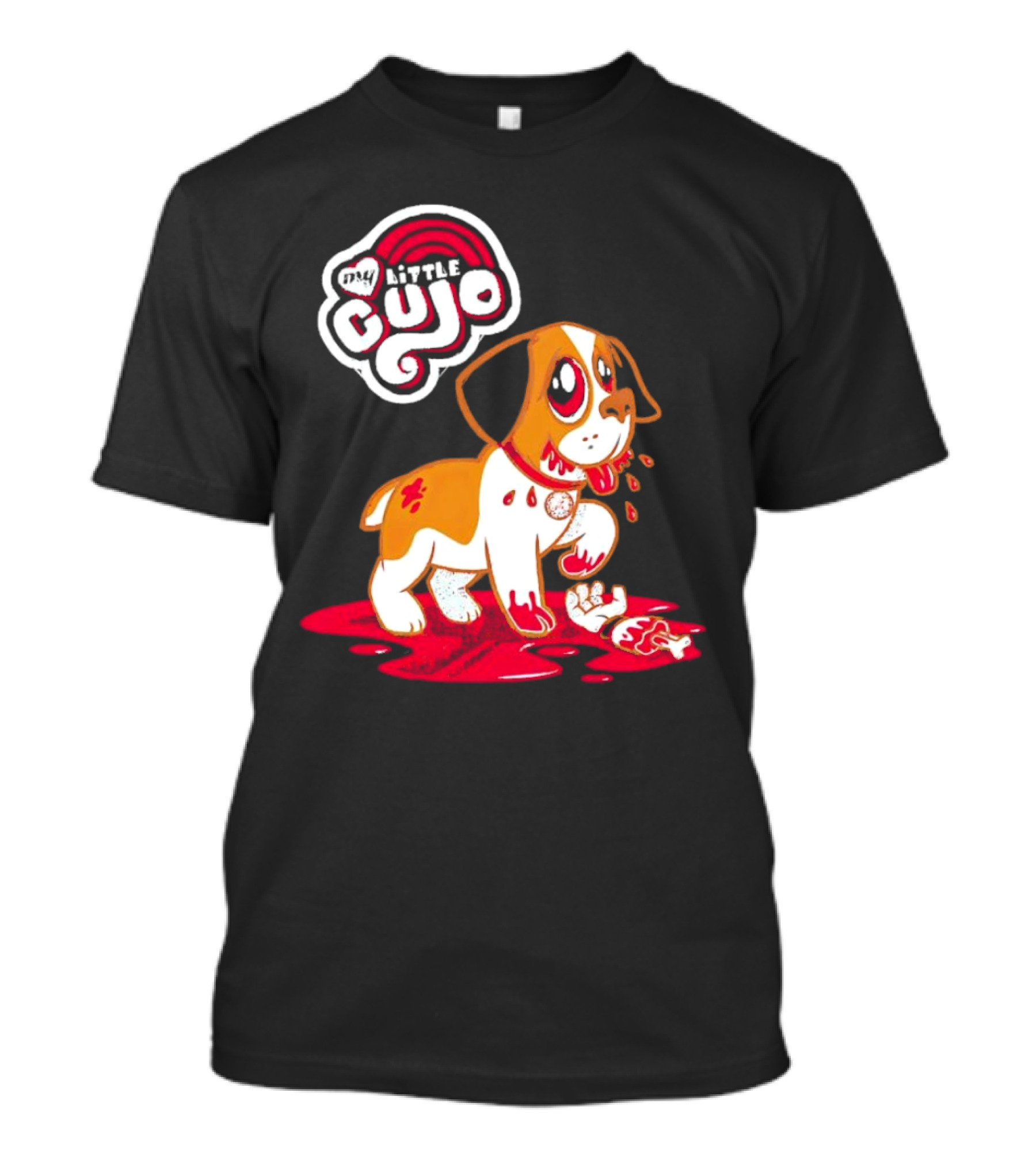 My Little Cujo Dog With Blood And Bones T-Shirt