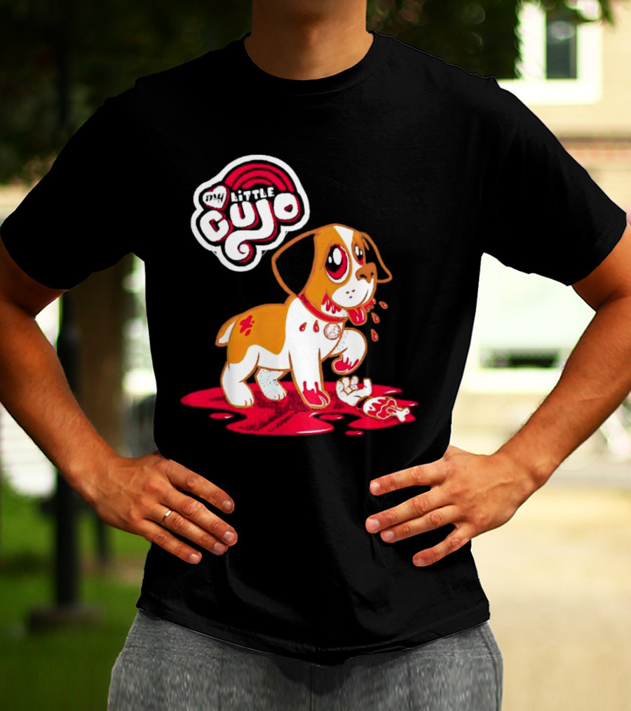 My Little Cujo Dog With Blood And Bones T-Shirt