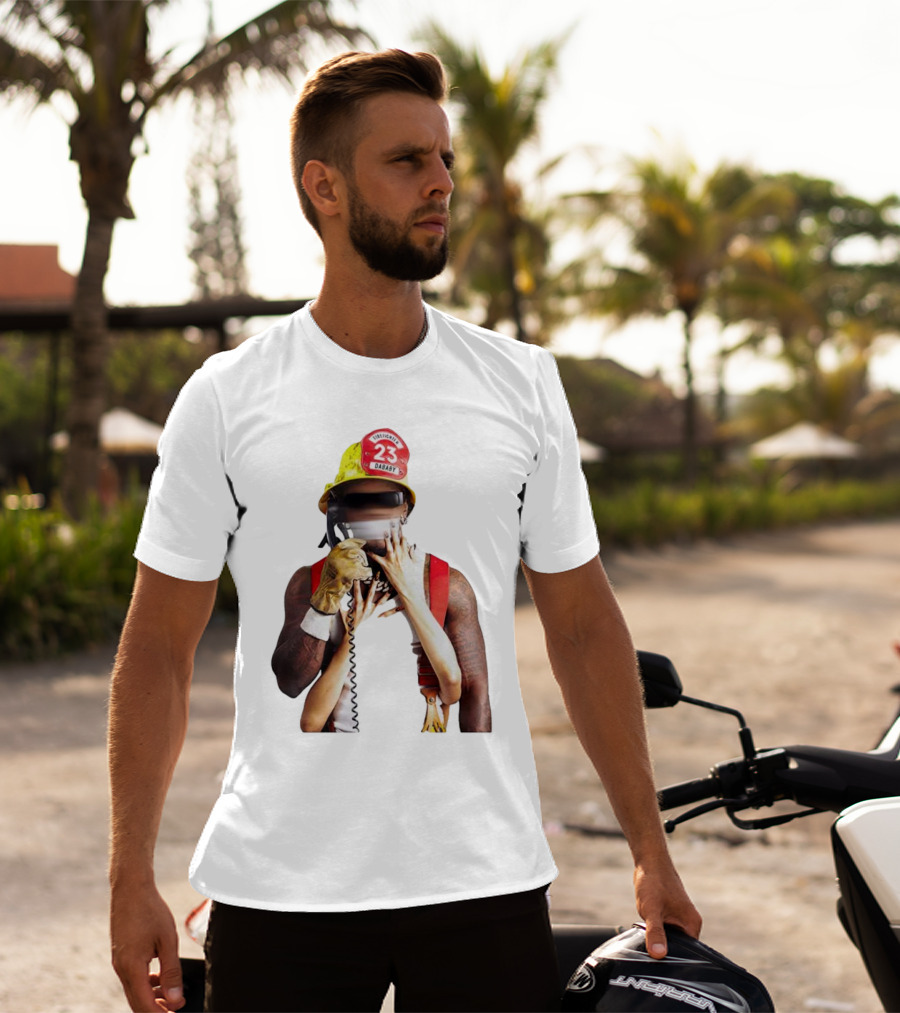 Call Da Fireman 23 DaBaby Firefighter Concept T-Shirt