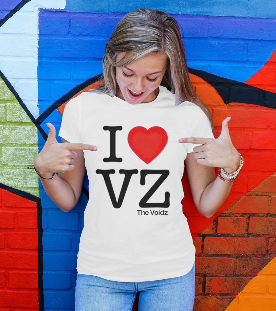 I Heart VZ The Voidz Band Merchandise T-Shirt